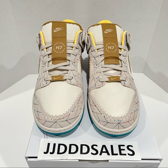 Nike Dunk Low N7 x Kyrie Irving Nike By You Dunks Men’s Size 13 DN2066-991 - Picture 4 of 12